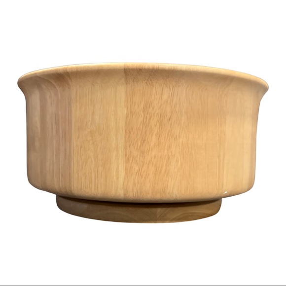 Large wooden salad bowl - Picture 2 of 3